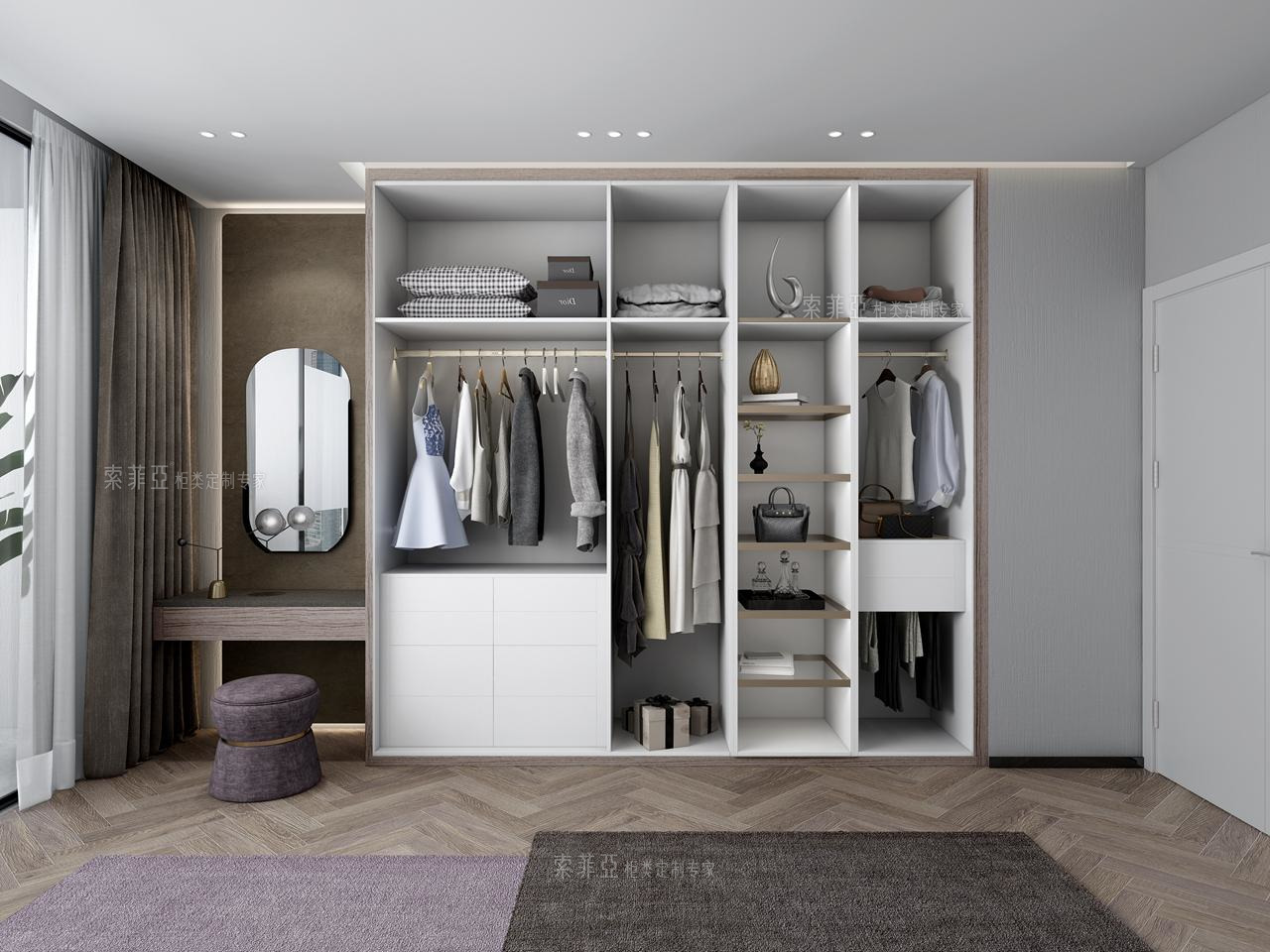 现代精致主卧-索菲亚商城